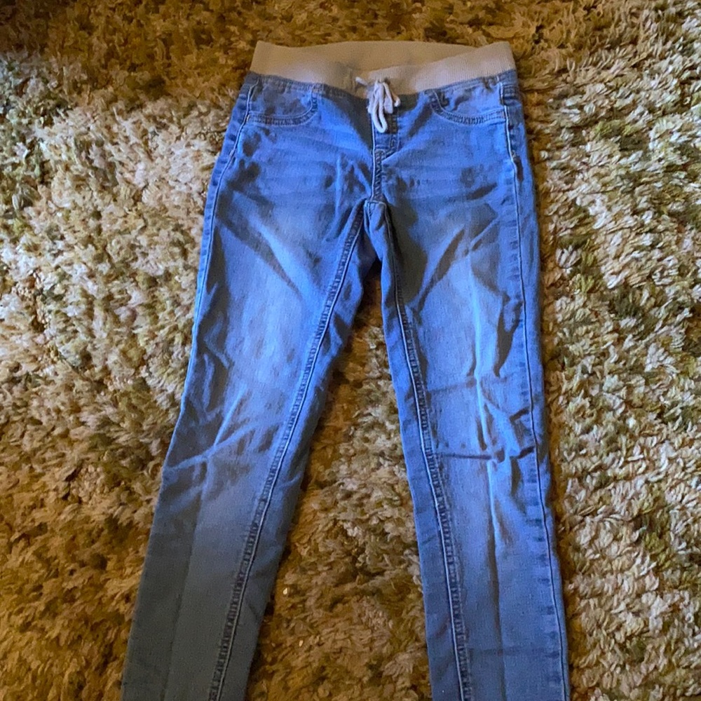 Justice Knit Waist Kids Jeggings